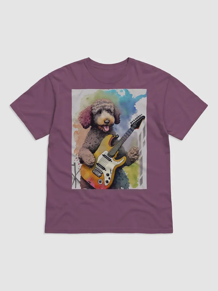 Strike a Chord with Style: Labradoodle Electric Guitar Tee product image (6)