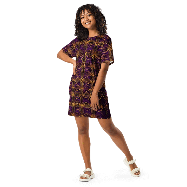 Sassy Swirl T Shirt Dress product image (1)