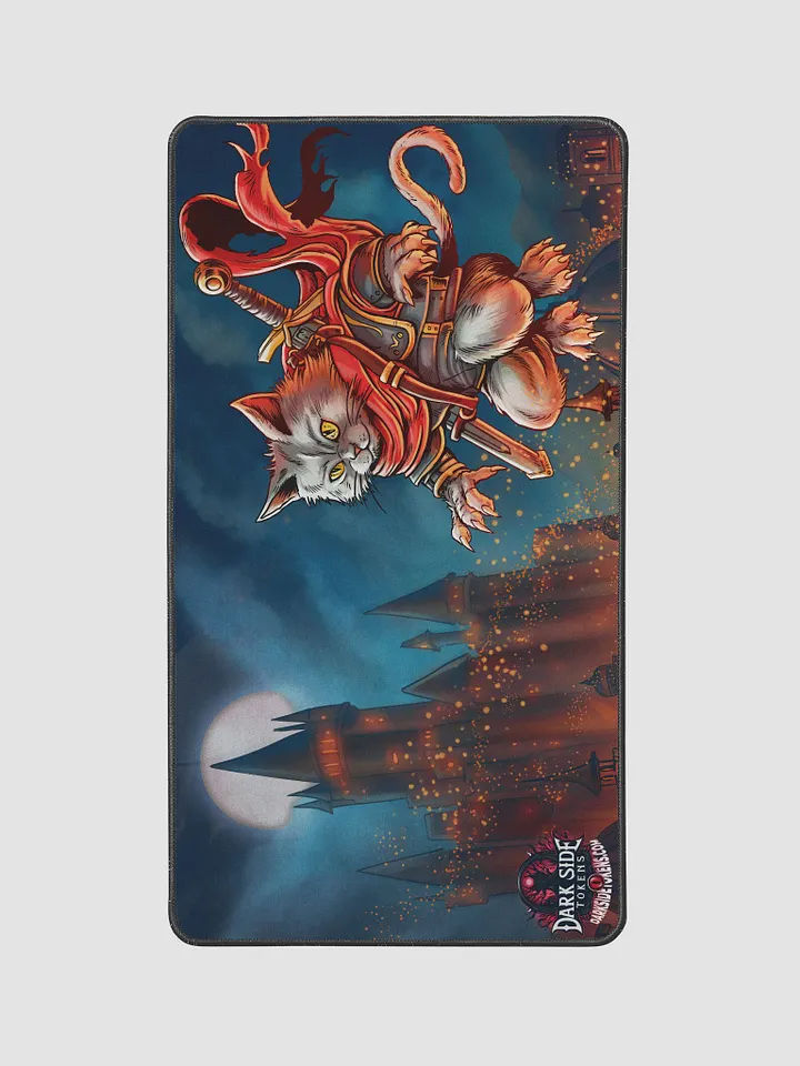 'Samurai Cat' Playmat by DarkSideTokens! product image (1)