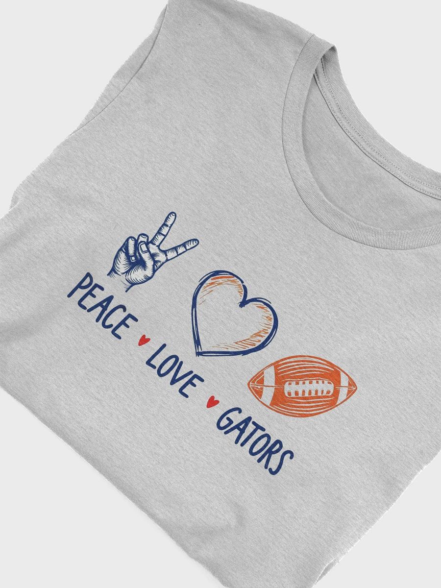 Peace Love Gators T-Shirt product image (6)