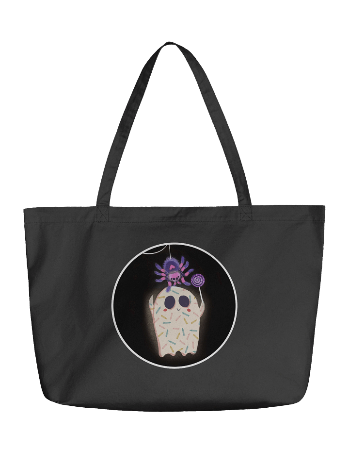 Little Ghost & Pet Spider - Tote Bag product image (1)