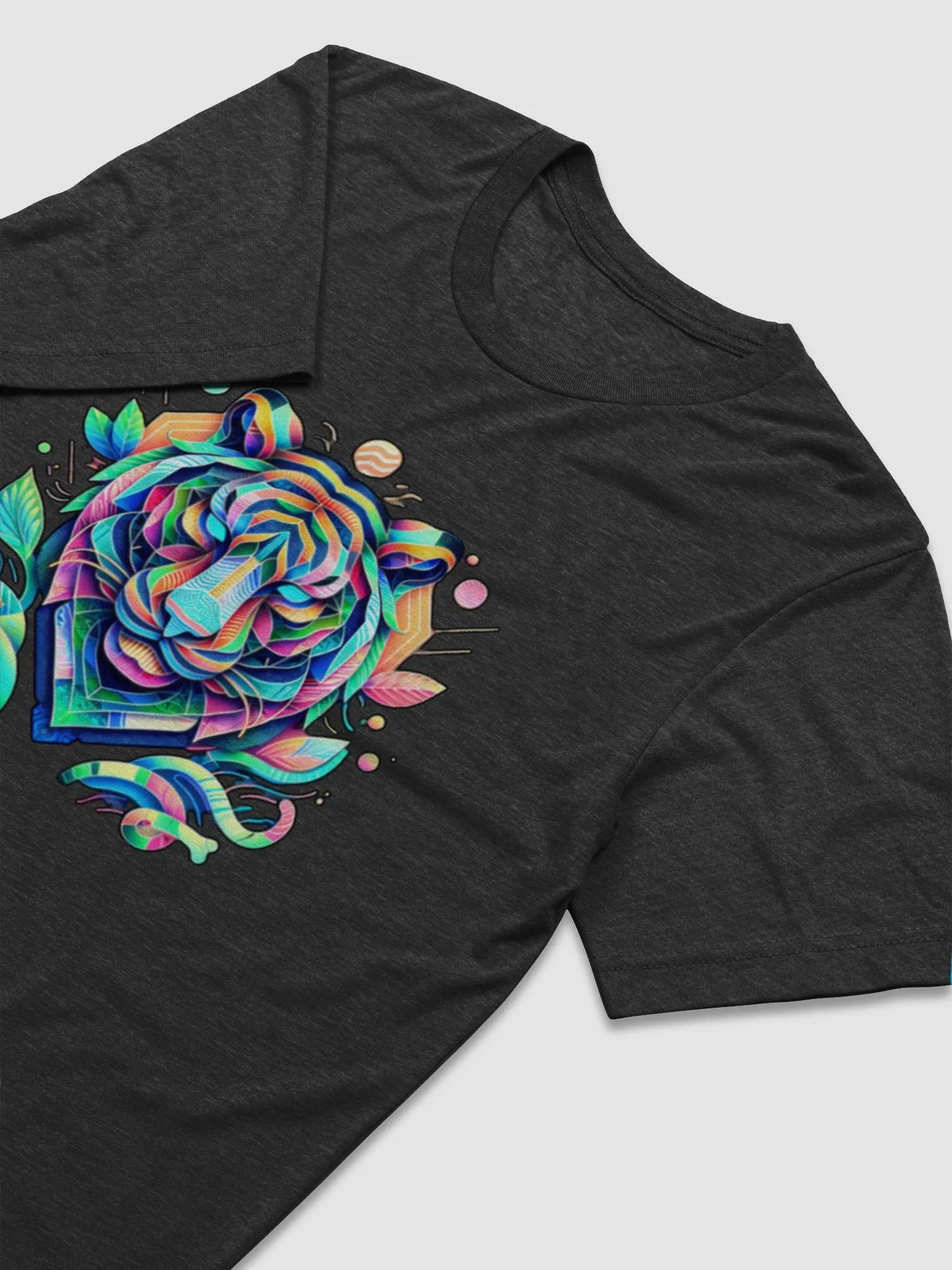 Retro tiger Tri-Blend T-Shirt product image (3)