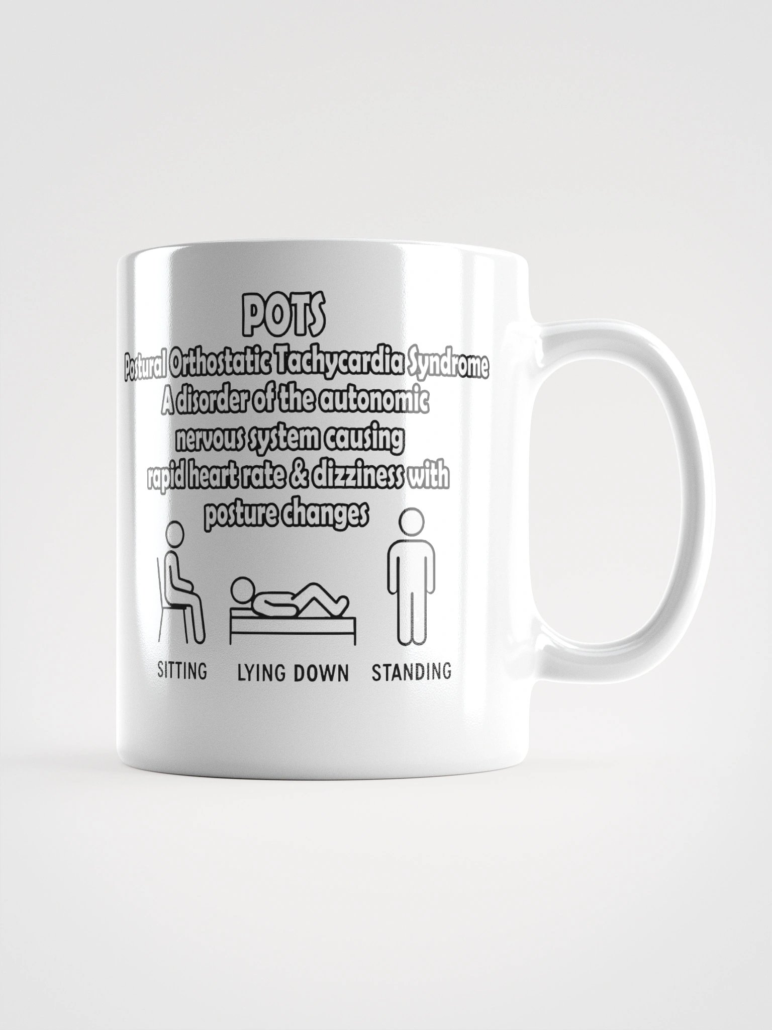 Standing Strong – POTS Awareness Mug product image (2)