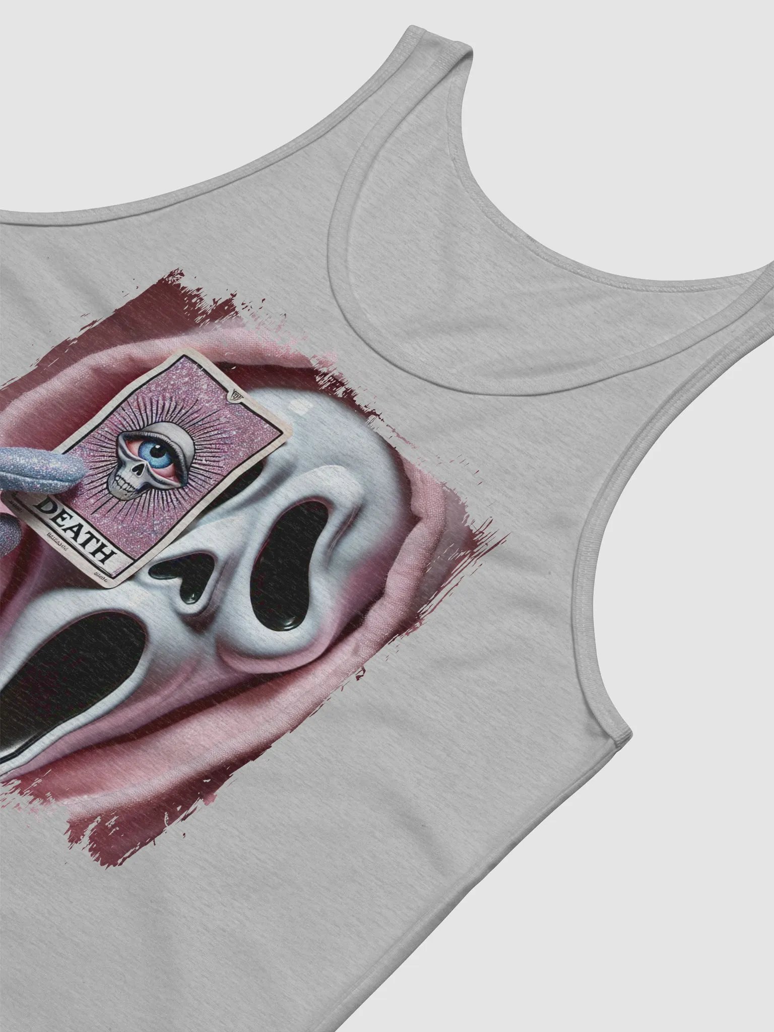 Ghostface Death Tarot Card Unisex Tank-Top product image (18)