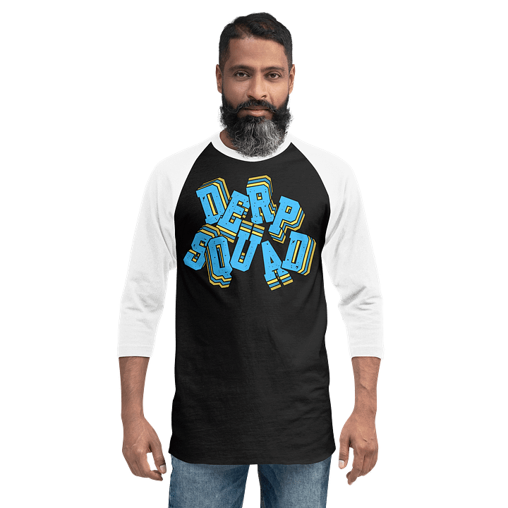 Derp Squad TypeLettering Raglan T-Shirt product image (12)