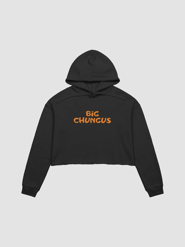 Big Chungus fleece crop hoodie product image (2)