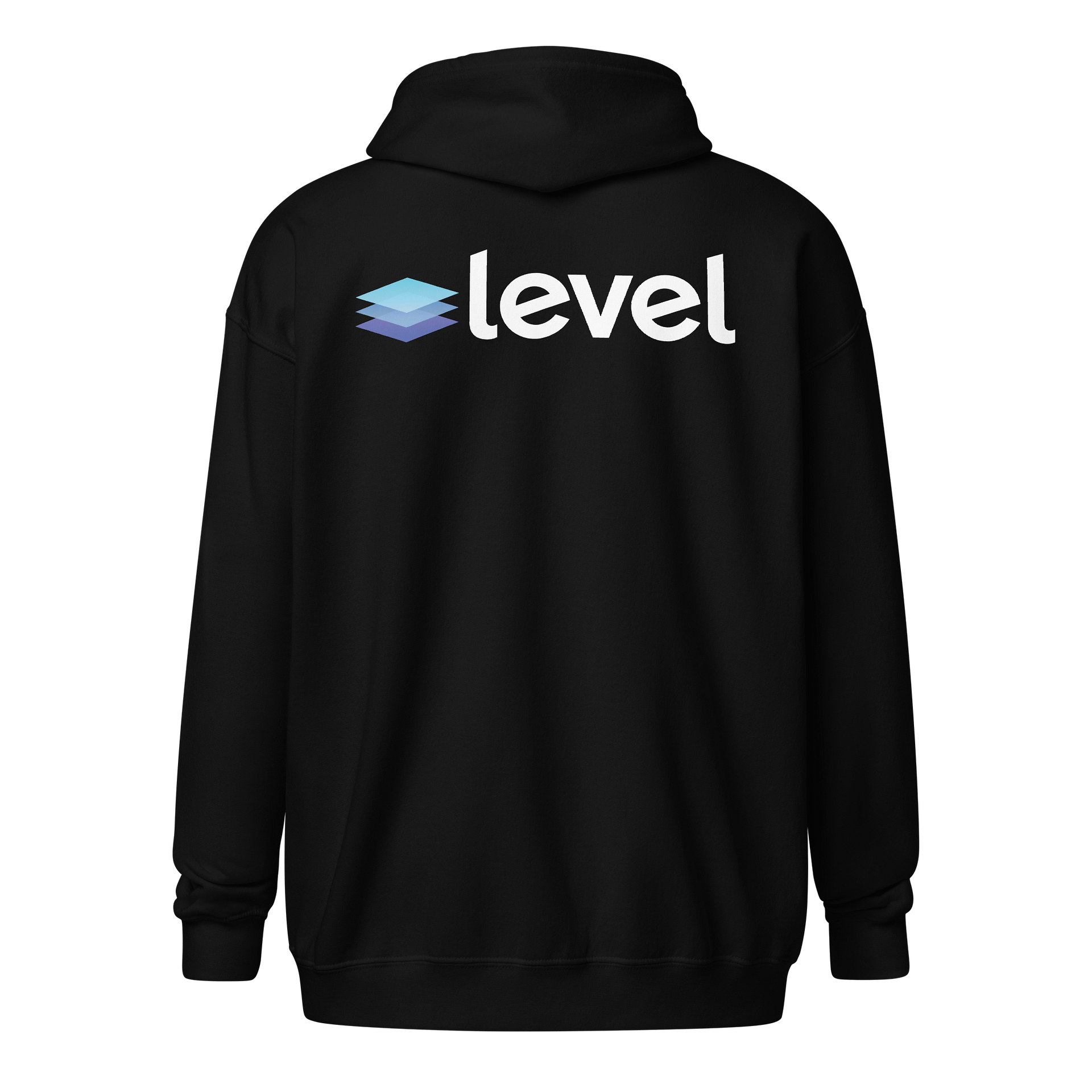 Level Zip Hoodie - Dark (Back Print) product image (2)