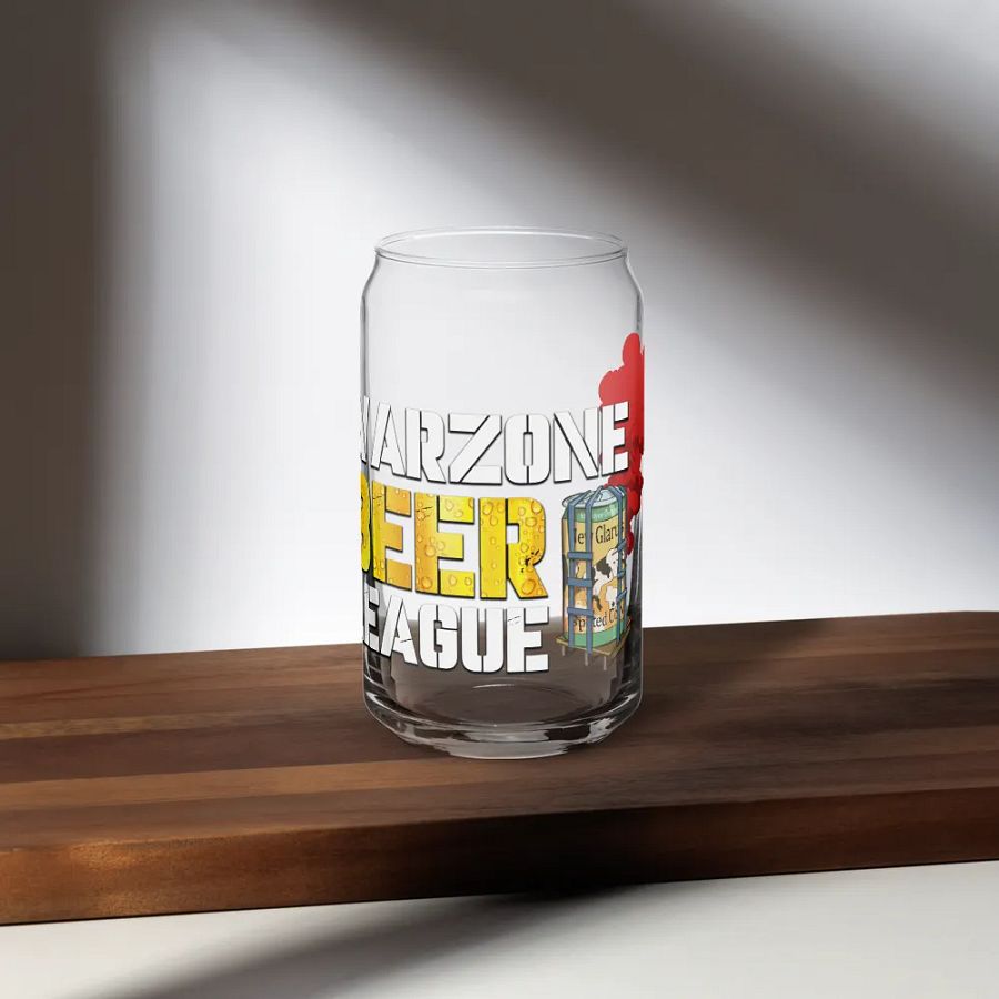 Warzone Beer League (Beer Loadout) - Can Shaped Glass product image (5)
