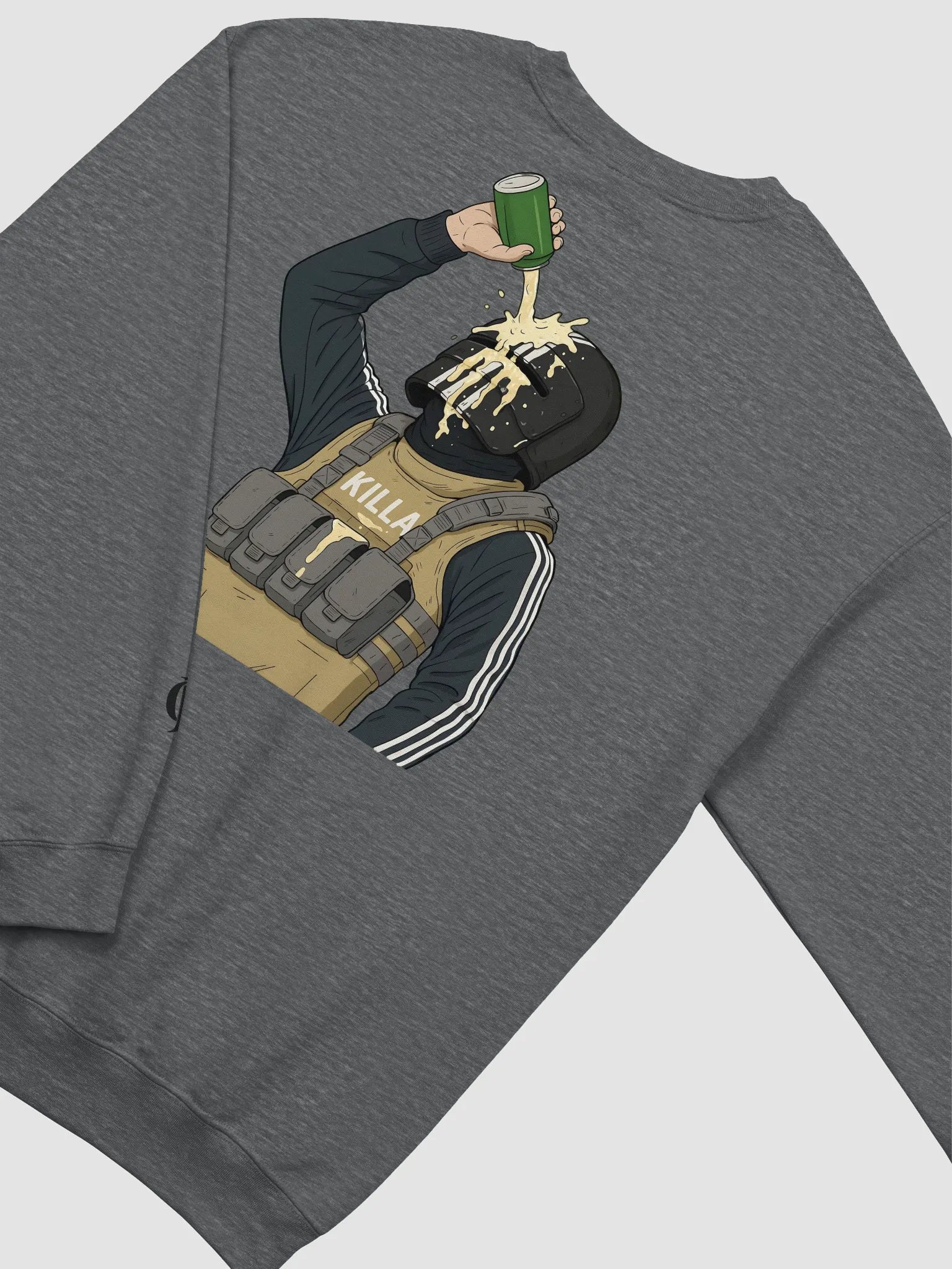 Killa Chug Crewneck Sweatshirt (Back Image) product image (1)