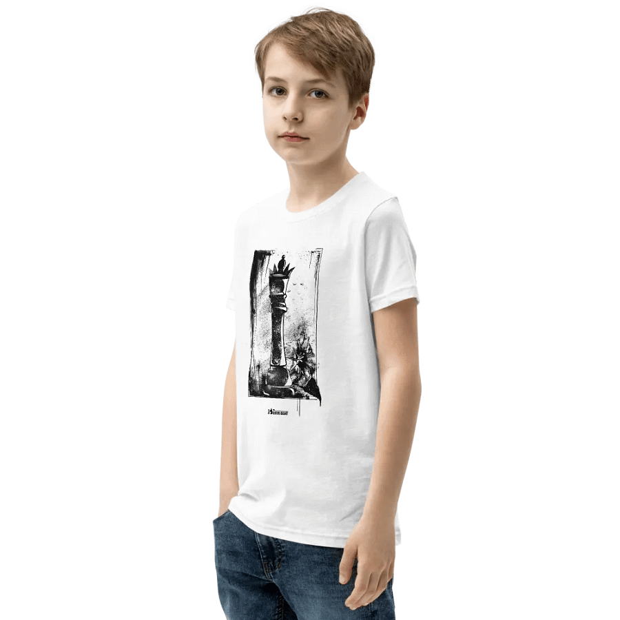 Grunge Chess: The Queen children's t-shirt product image (4)