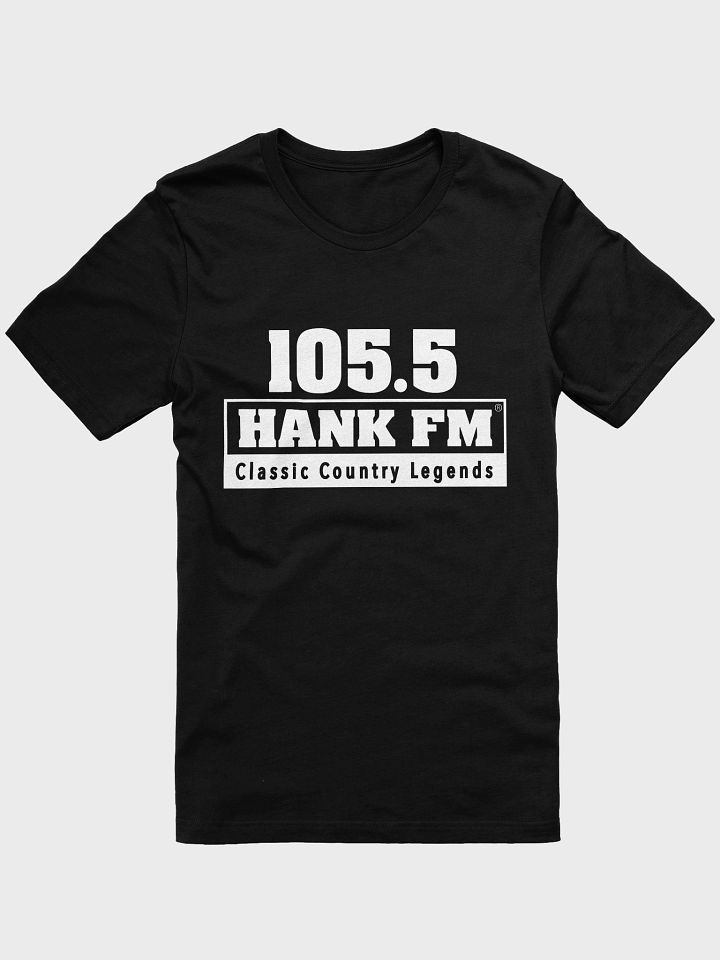 Hank black and white T-shirt product image (1)
