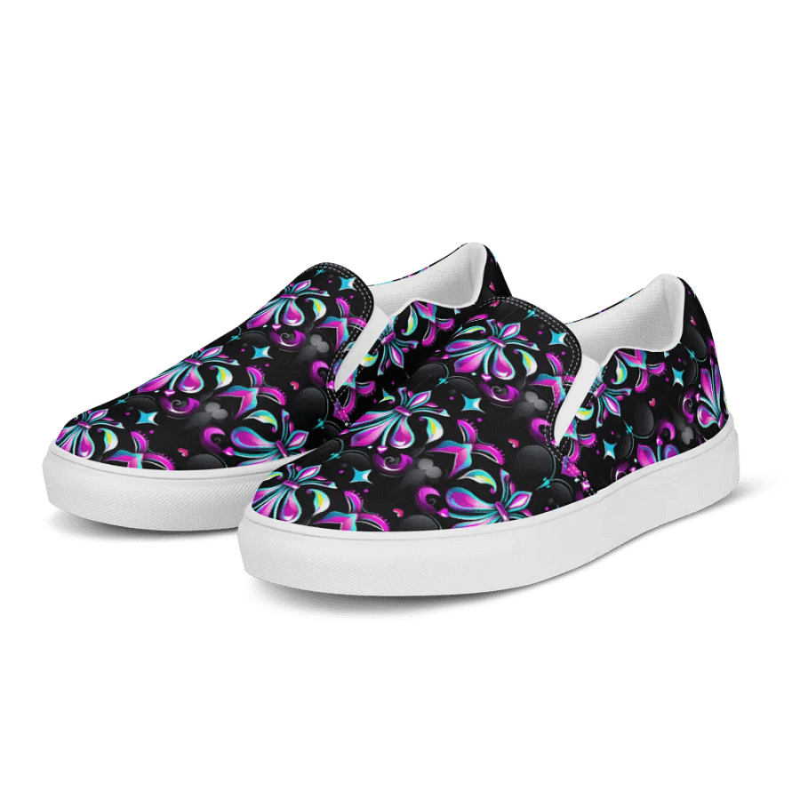 Mardi Gra All Over Print Slip On Shoes product image (4)