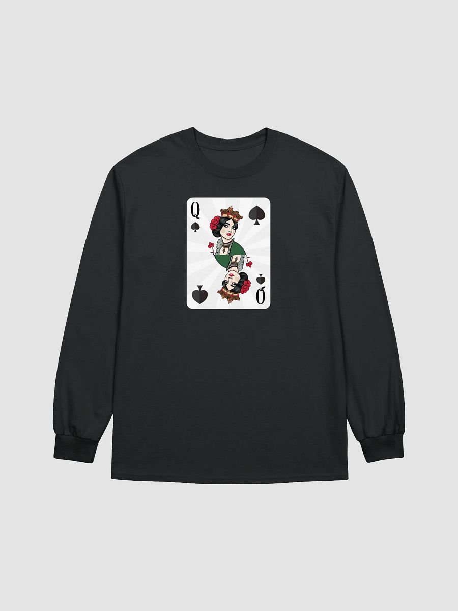 Queen of Spades Symmetry Long Sleeve Tee product image (10)