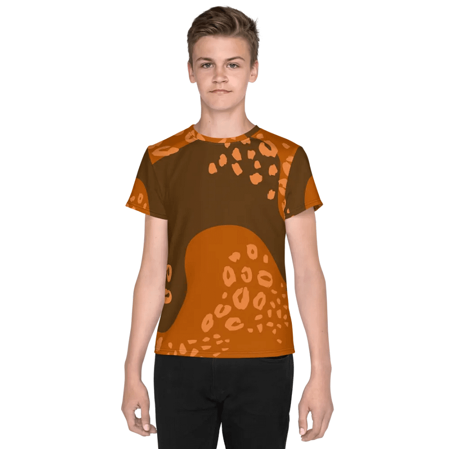 Dynamic Orange Youth T-Shirt product image (1)