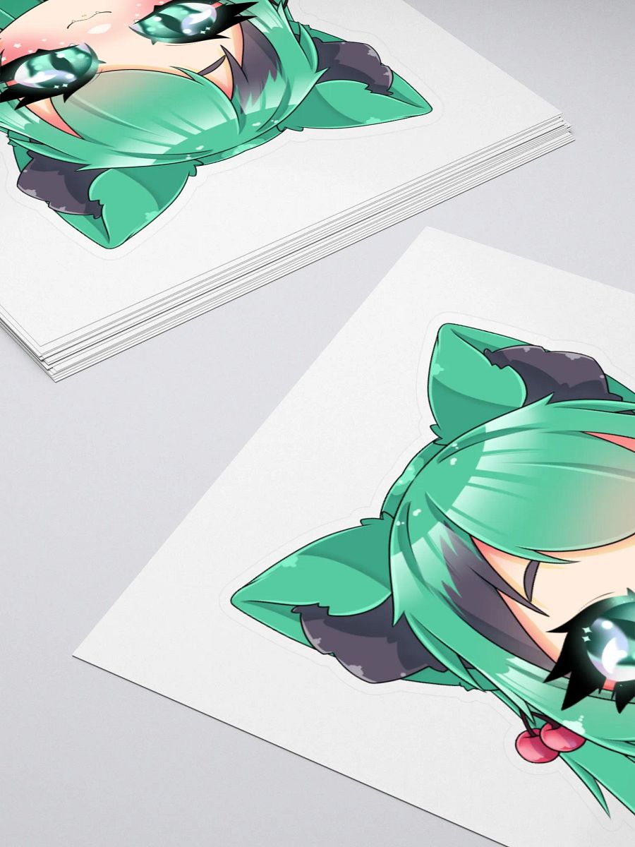 Mintzey Moon Half Chibi (Sweater) (Full Border) Sticker product image (4)