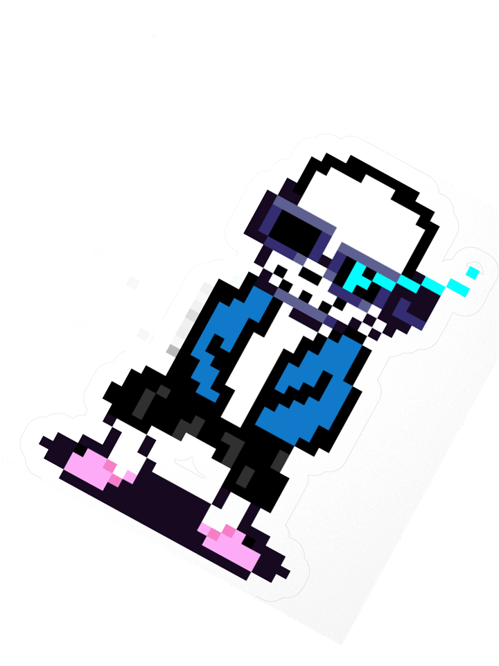Spooky Month Limited Edition SansLee Sticker product image (3)