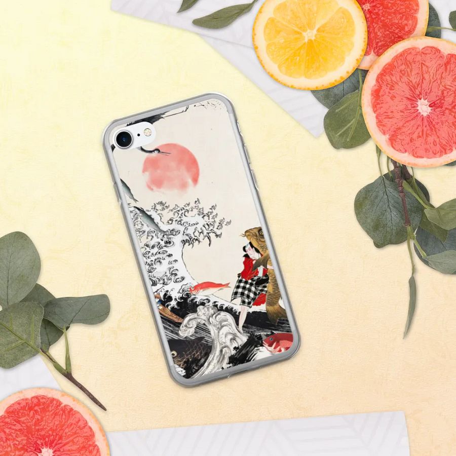 Sunset Wave Art iPhone Case product image (337)