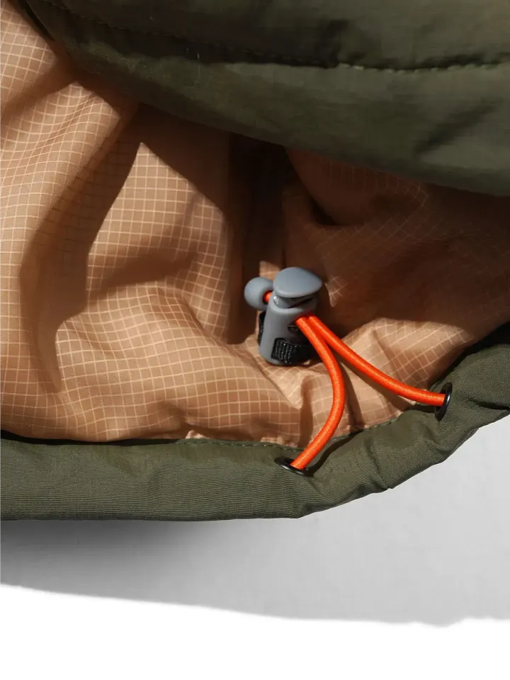 Dark Olive Terrain Puffer Jacket product image (2)