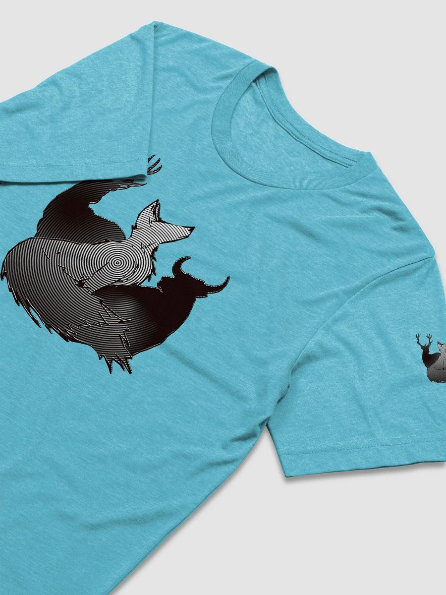 Stag Vixen and Bull design shirt front print product image (21)
