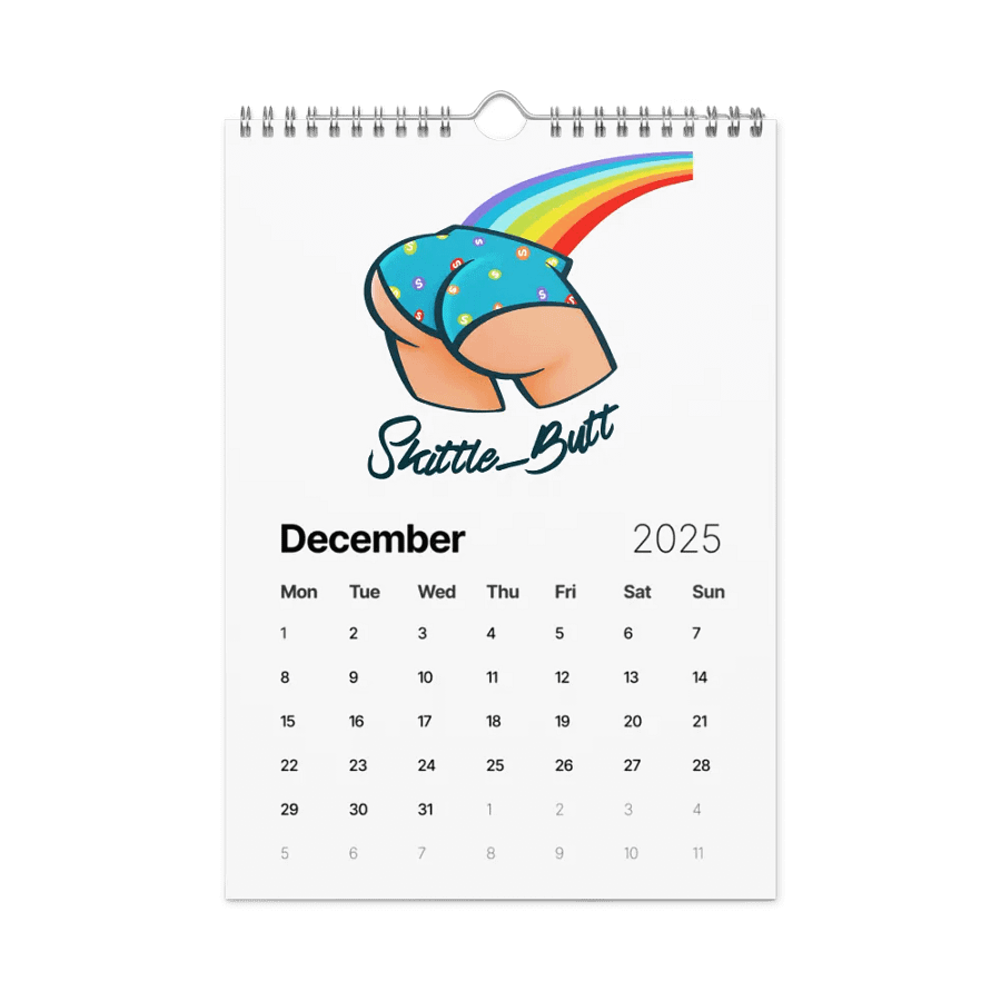 Skittle Butt 2025 Wall Calendar product image (4)