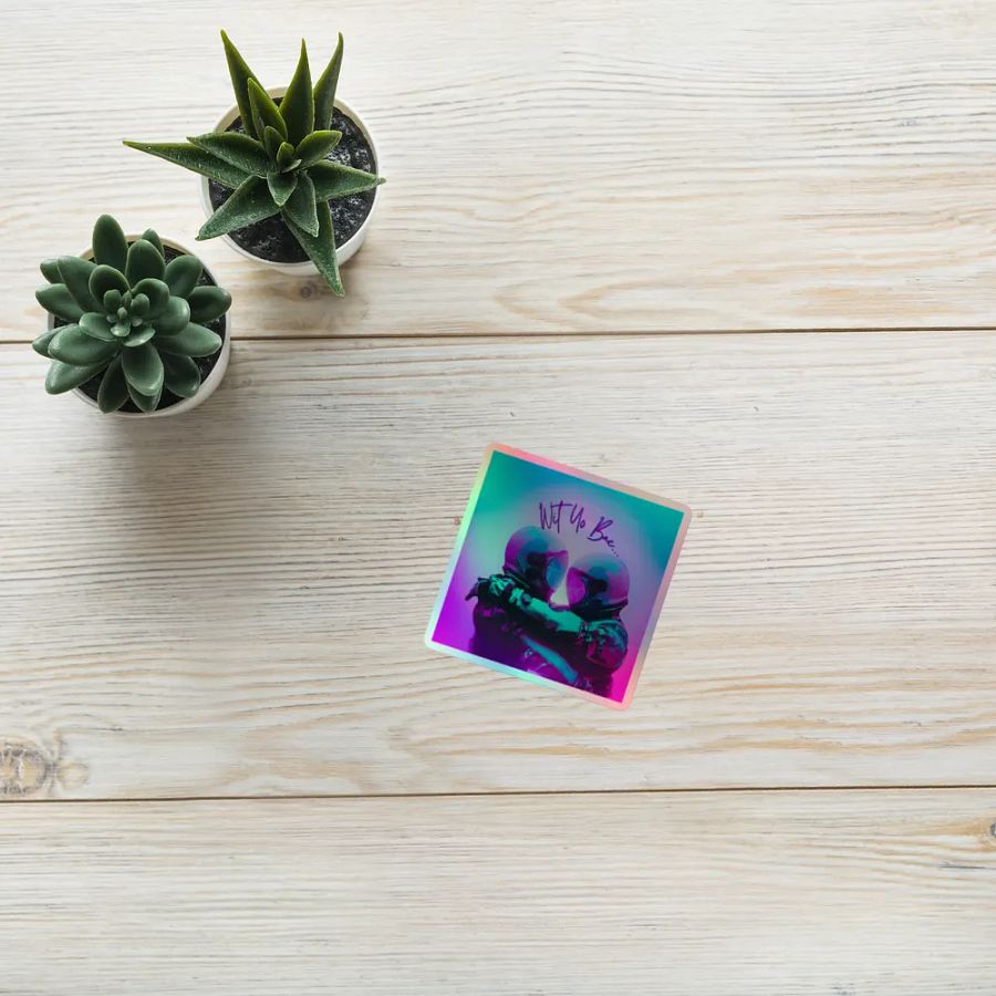 Cosmic Embrace! Holographic Sticker Sheet product image (10)
