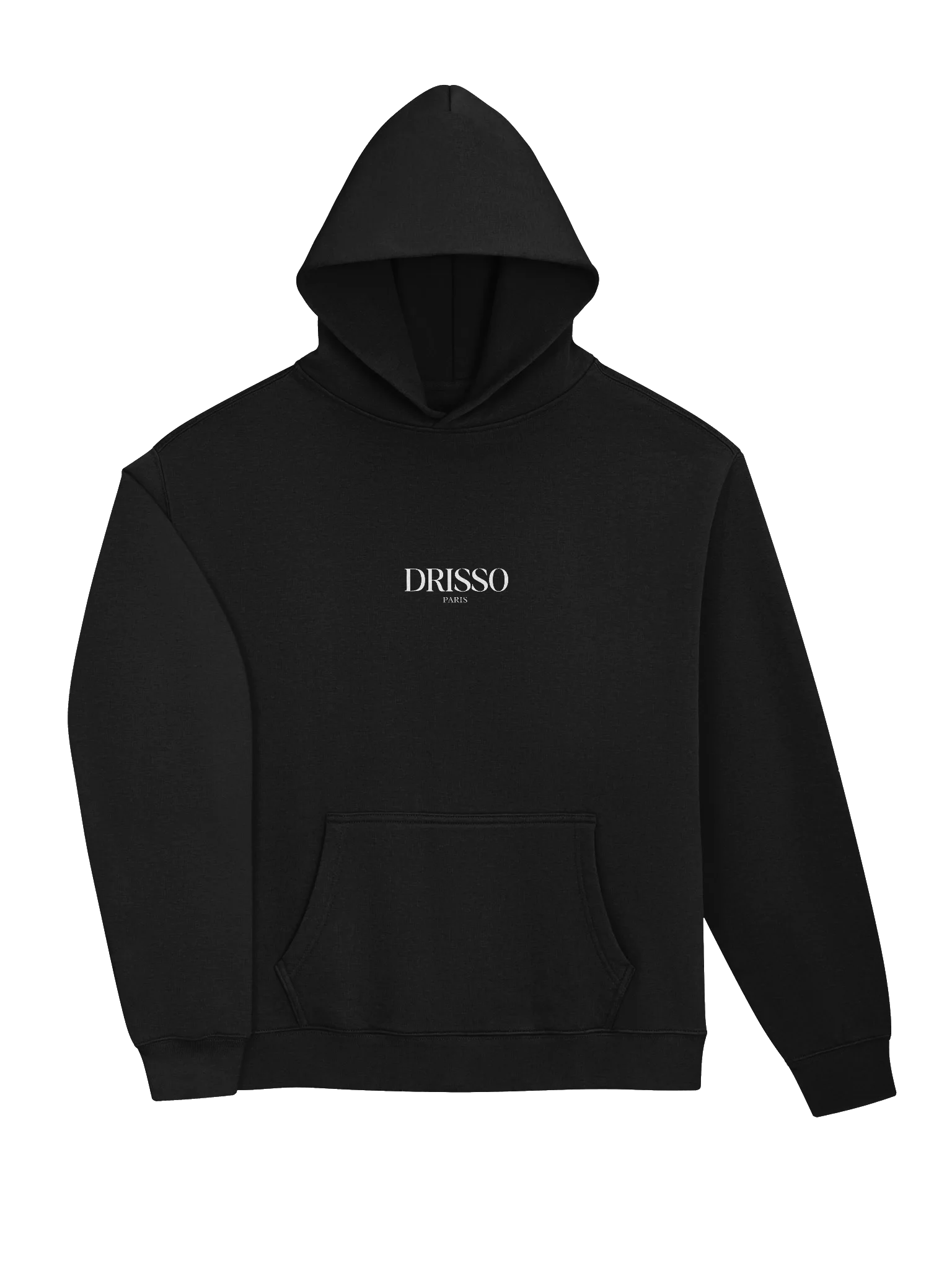 Drisso Paris™ Black AS Colour Unisex Premium Oversized Hoodie product image (3)