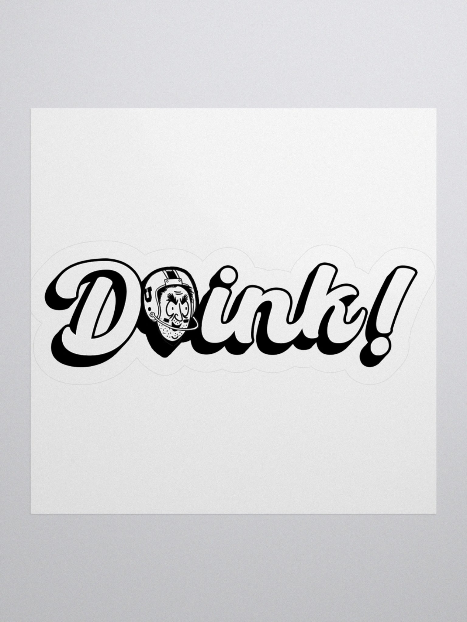 Sickos Committee DOINK! 3" x 3" Sticker product image (1)