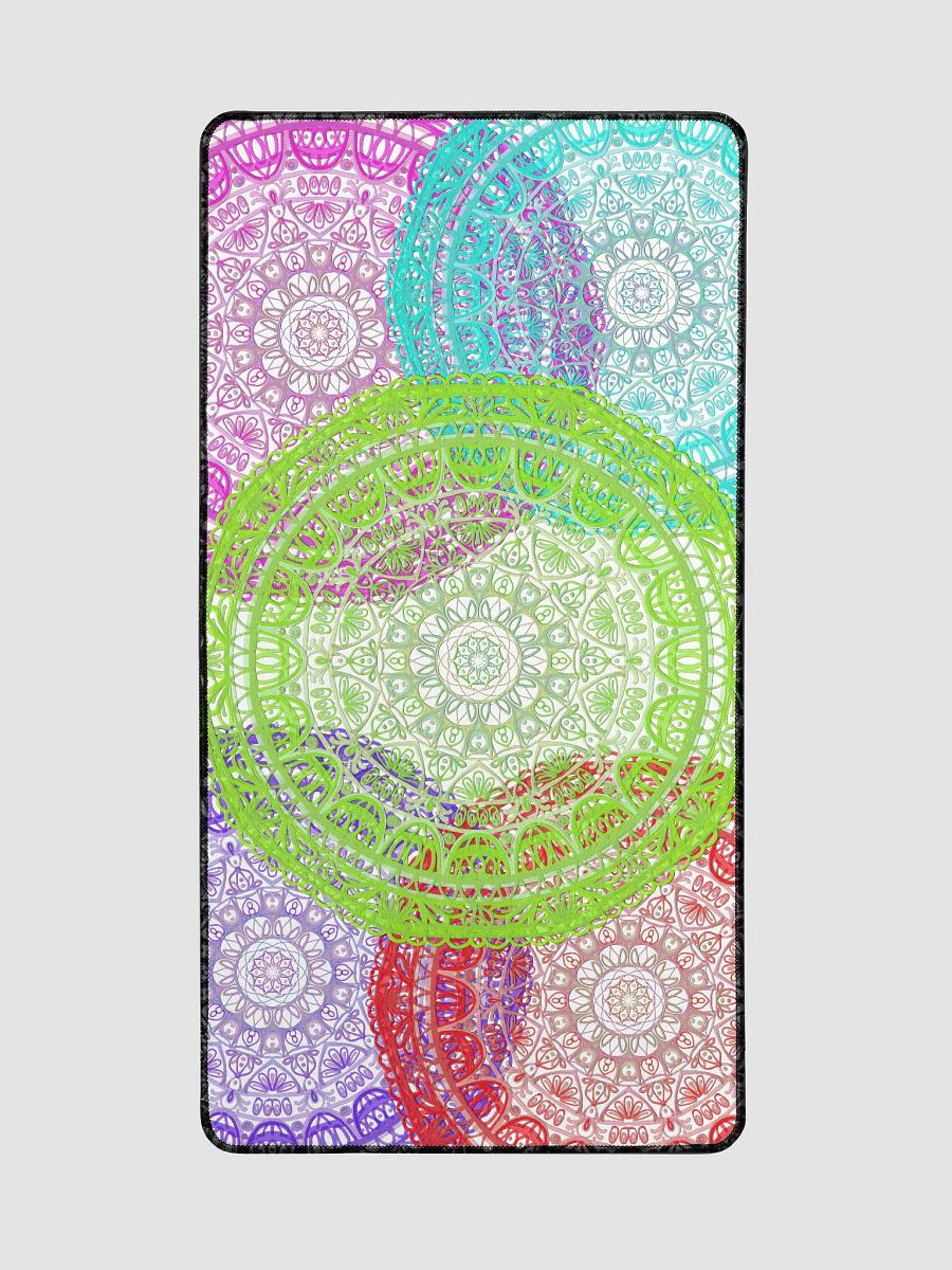 Vibrant Mandala Desk Mat product image (2)
