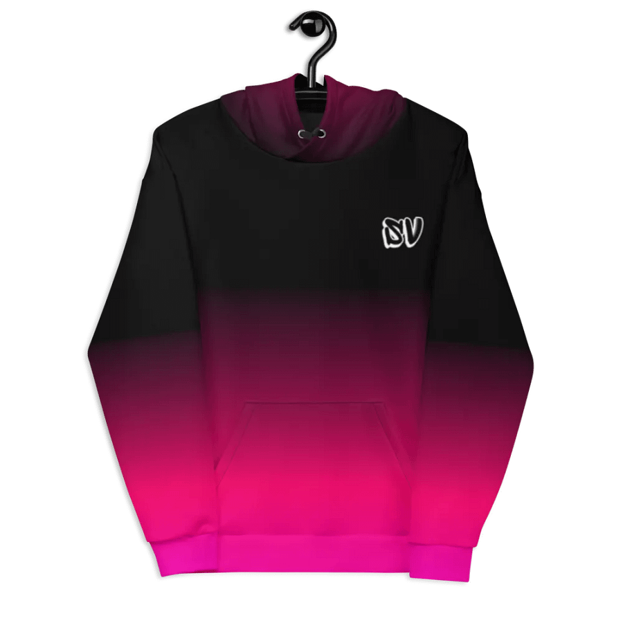 STRAIGHT VIBIN NEON COLOR FADE STYLE TANJIRO DEMON SLAYER HOODIE product image (7)
