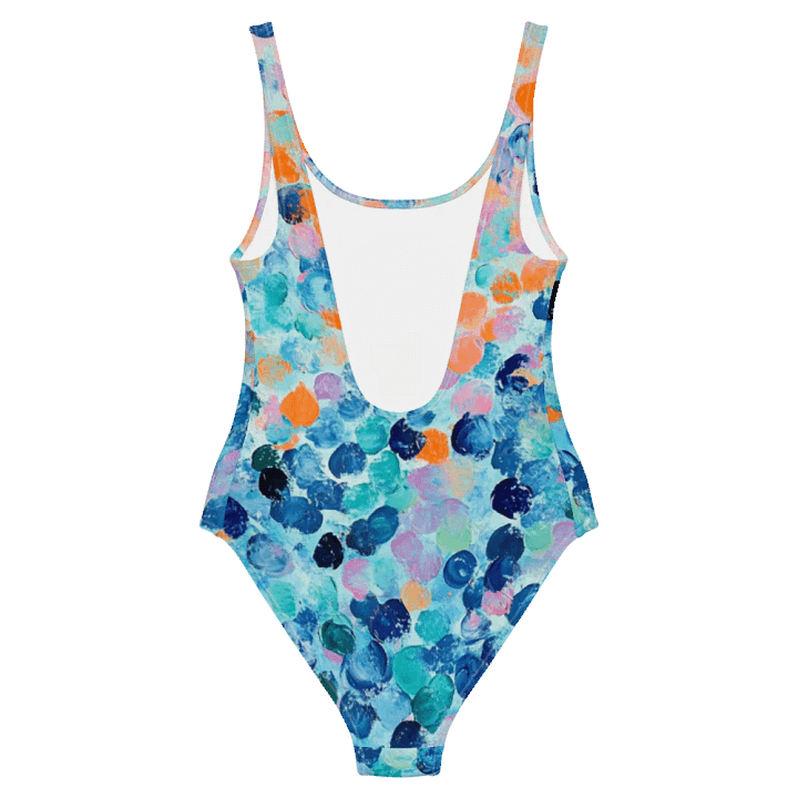 Vibrant Circles Custom Swimsuit product image (2)