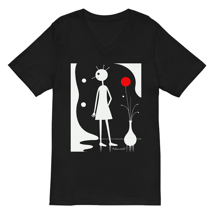 Bella+Canvas Short Sleeve V-Neck Jersey T-Shirt product image (1)