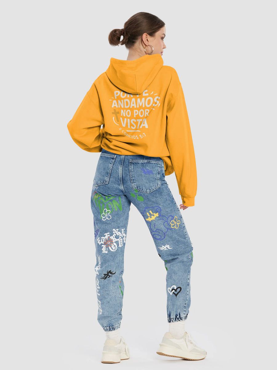 Sudadera Unisex Con Capucha | Por fe andamos no por vista product image (3)