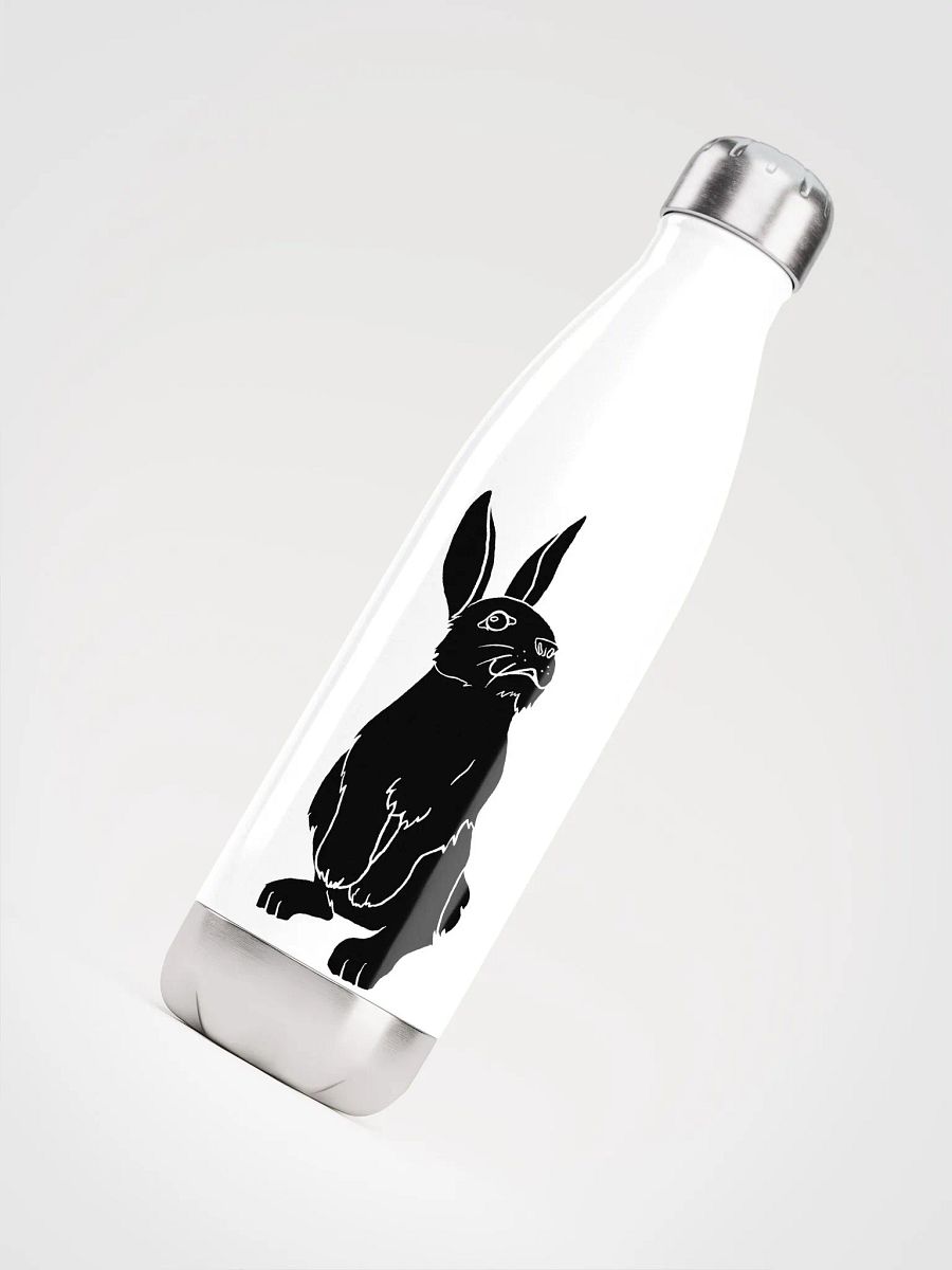 Stainless Steel Water Bottle - HARE 0001 - BLACK product image (4)
