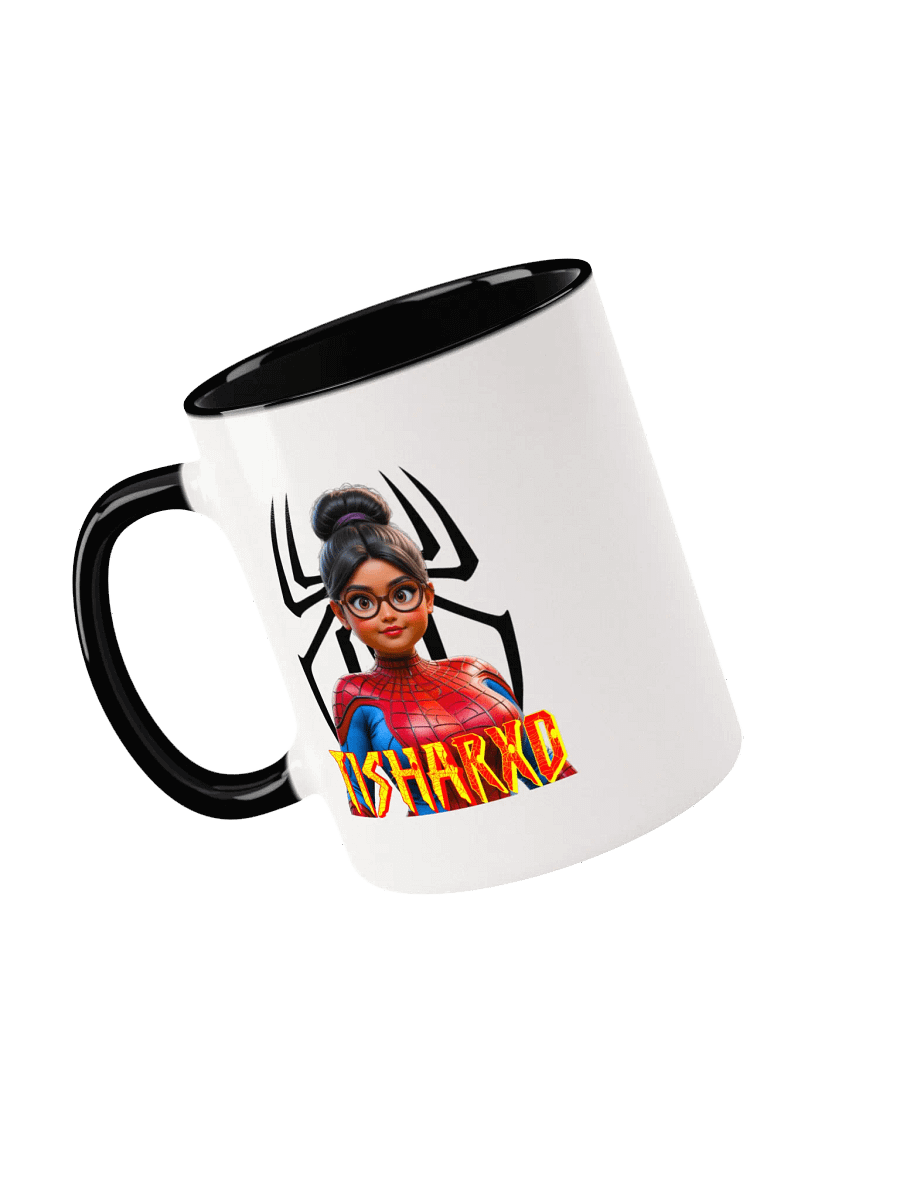 TishaRXO Spider-Girl Ceramic Mug with Color Inside product image (3)