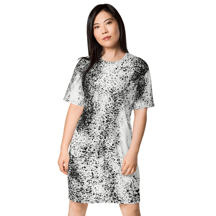 Gritty Monochrome Oversized Dress product image (1)