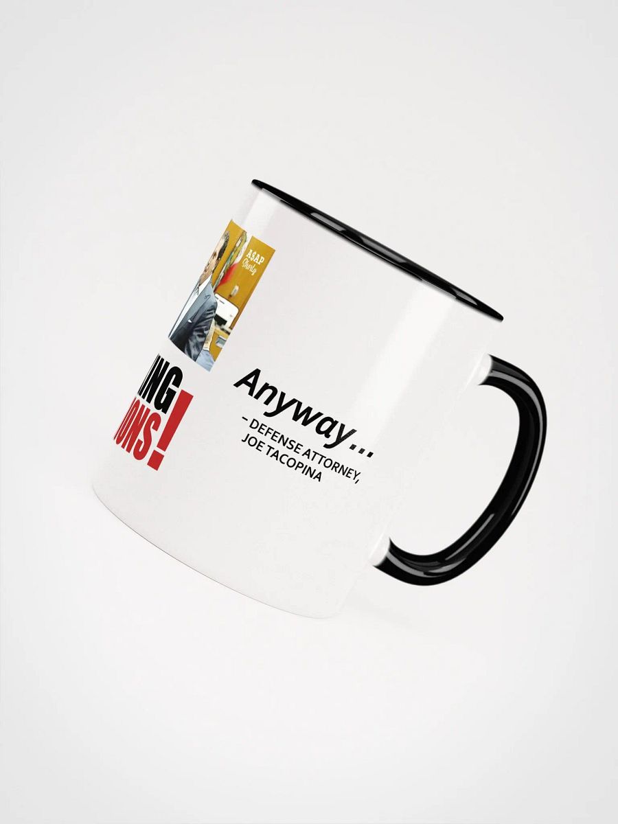 NO SPEAKING OBJECTIONS mug with Quotes A$AP Rocky Trial product image (15)