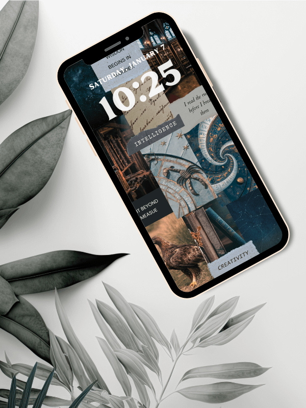 FREE Hogwarts Houses Aesthethic Collage Harry Potter Phone Wallpaper Bundle I 4K Quality Bundle product image (6)
