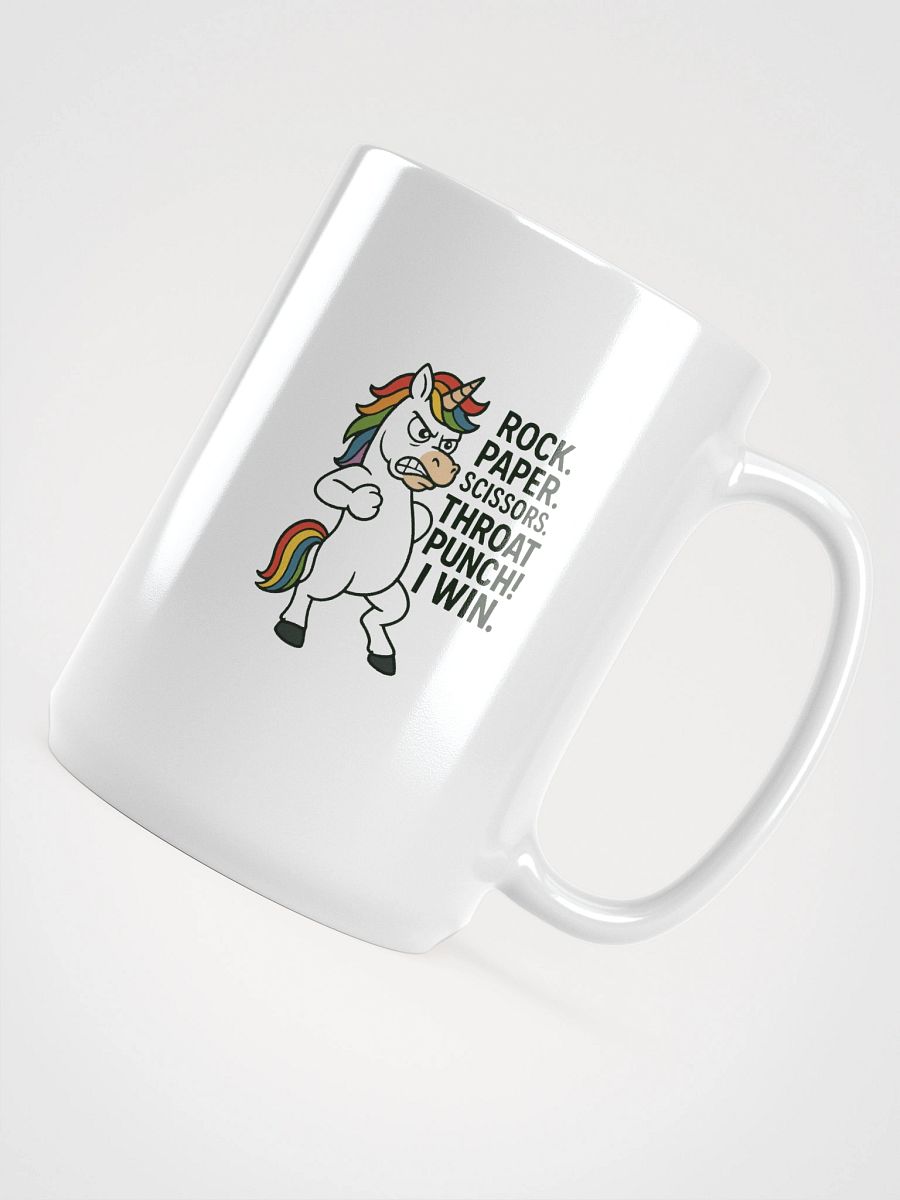 Rock. Paper. Scissors. THROAT PUNCH! - Mug product image (4)