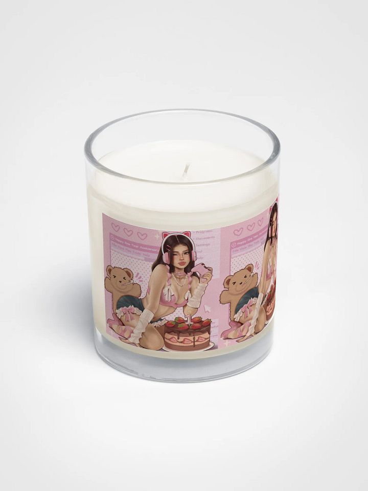 One year anniversary Soy Wax Candle <3 product image (2)