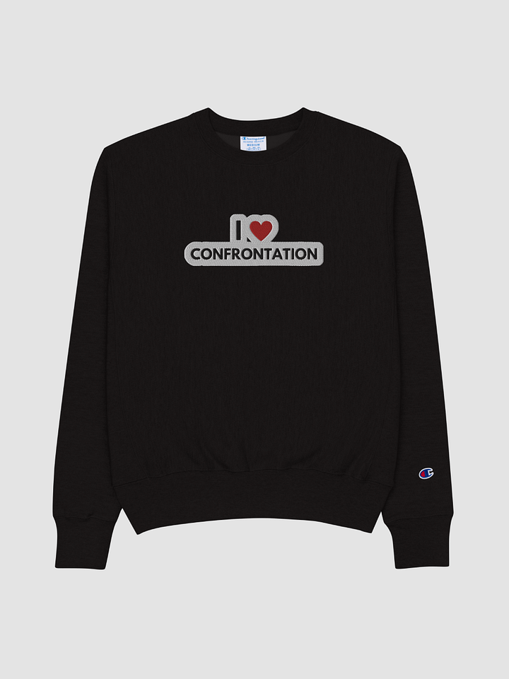 I <3 Confrontation (bubble design) Champion Crewneck Sweatshirt product image (1)
