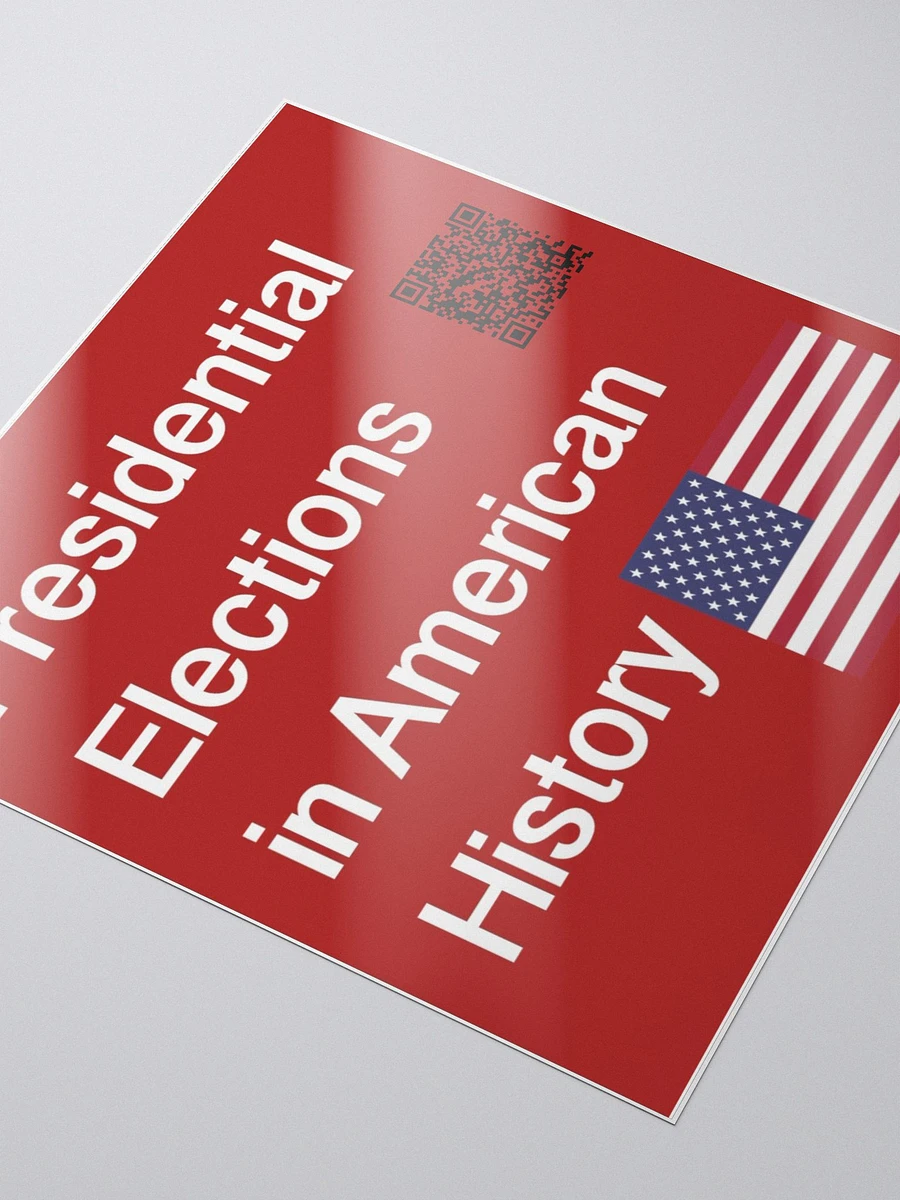 Presidential Elections in American History Sticker product image (3)