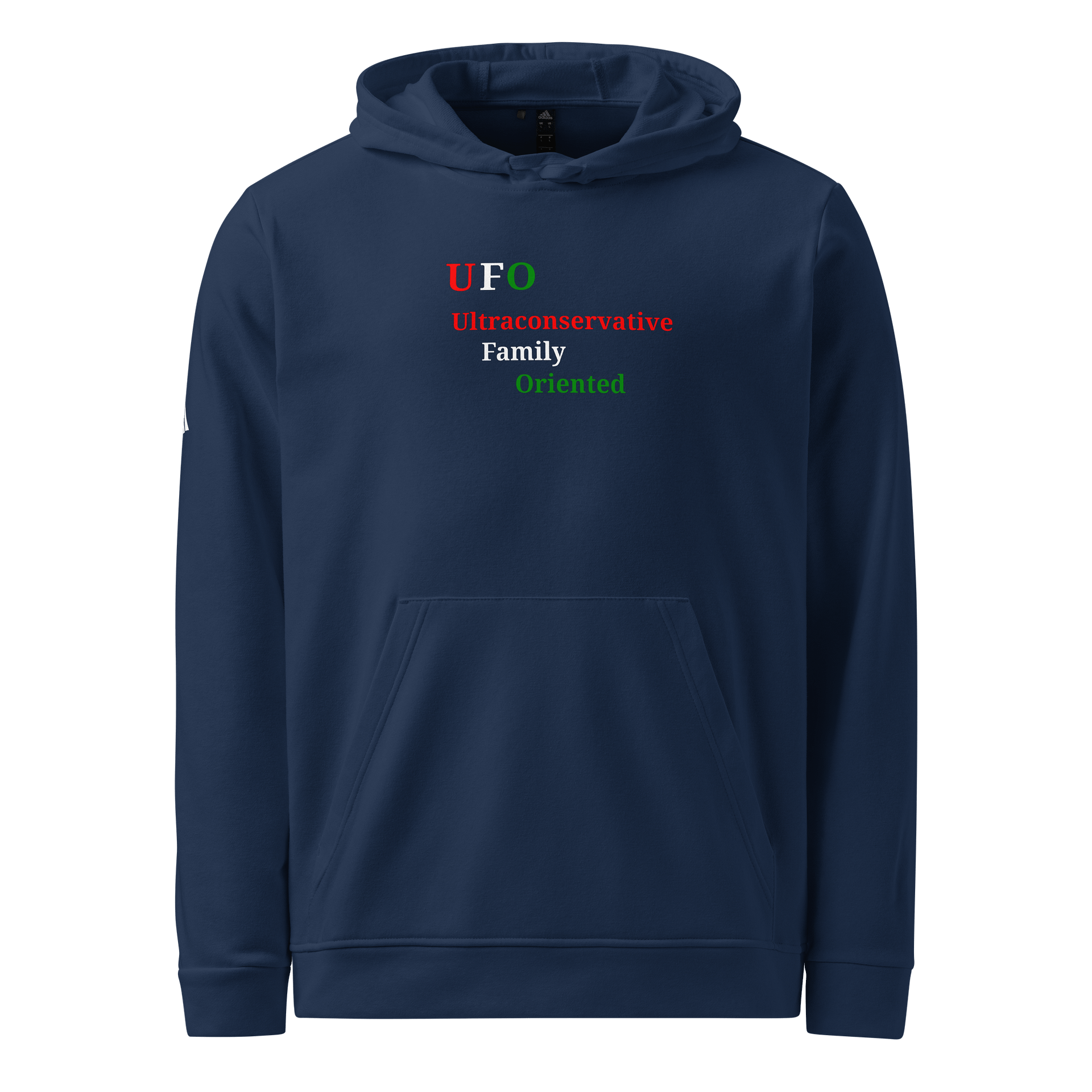 UFO Ultraconservative Family Oriented Fleece Hoodie product image (1)