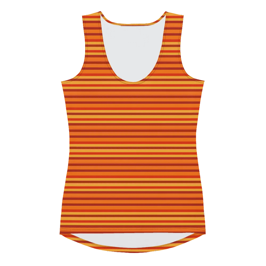 Rays of Warmth Striped Women's Tank Top product image (3)