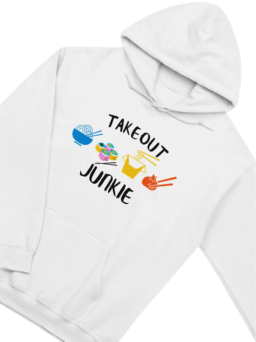Takeout Junkie - Gildan Classic Hoodie - Light Colors product image (2)