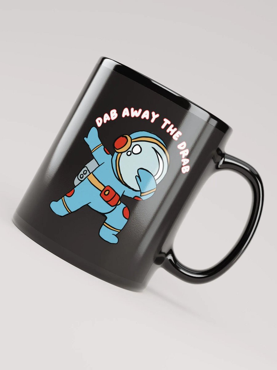 Space Dab Black Glossy Mug product image (8)