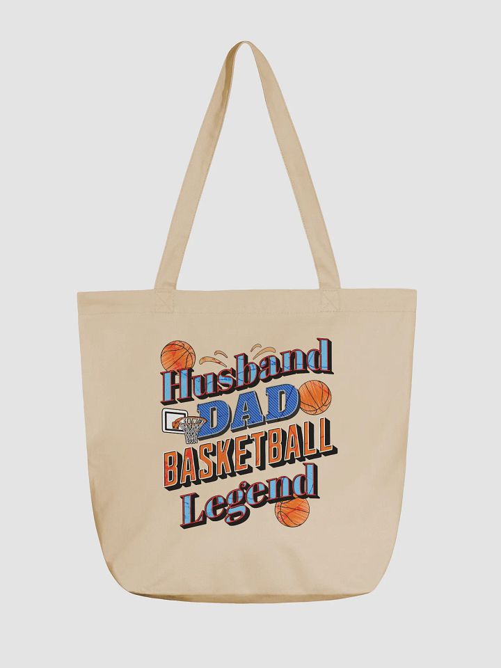 Husband Dad Basketball Legend Tote Bag product image (5)