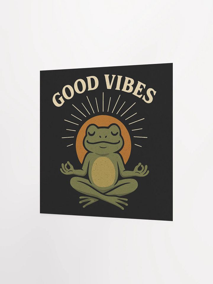 Good Vibes Matte Poster product image (10)