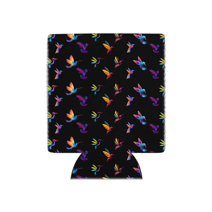 Vibrant Hummingbird Coozie Can Cooler product image (1)