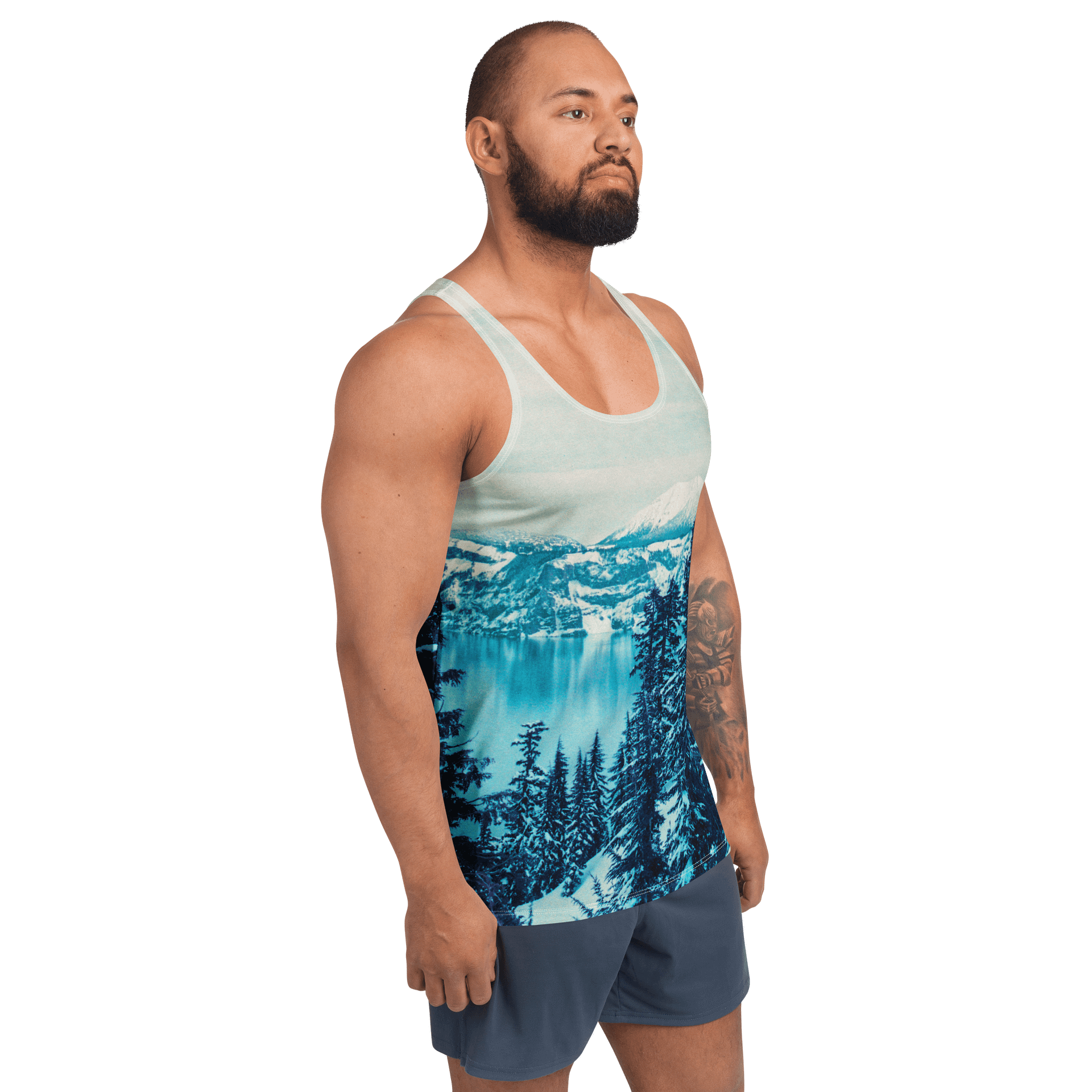 Crater Lake Lomopurple Men's Tank Top product image (3)