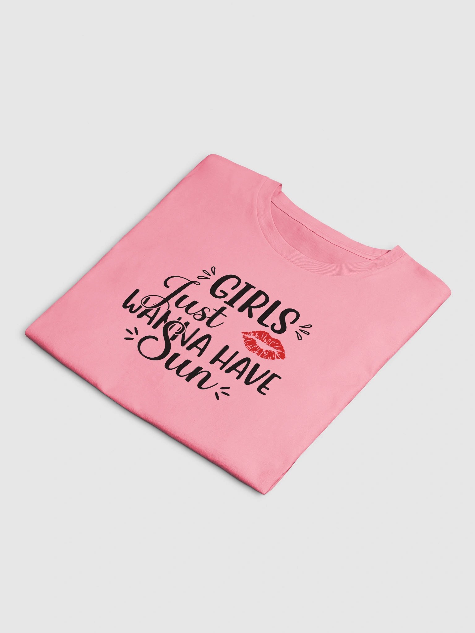 Girls Just Wanna Have Sun Crop Top Women's T-Shirt product image (19)